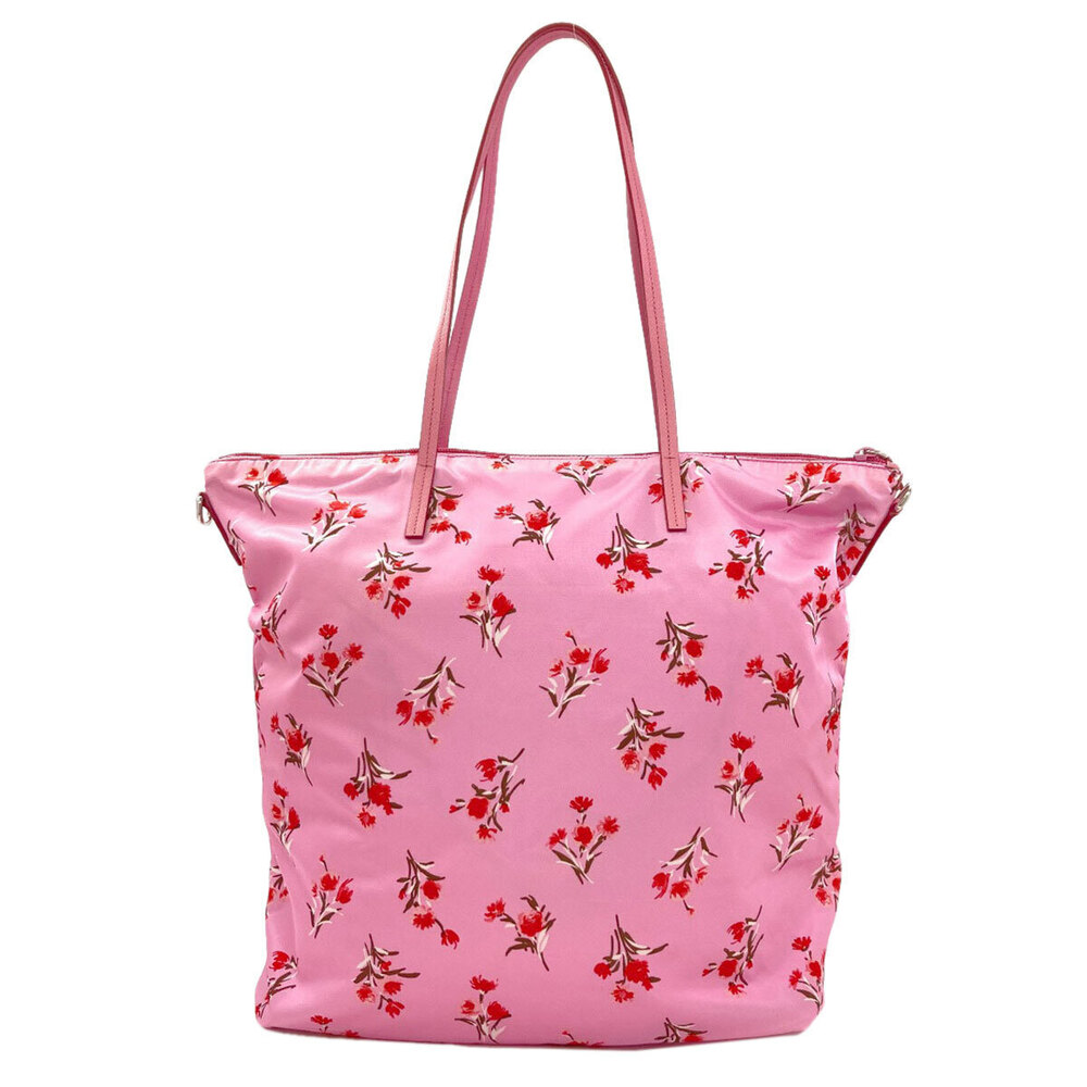 PRADA Flower Motif Handbag - Picture 3 of 10
